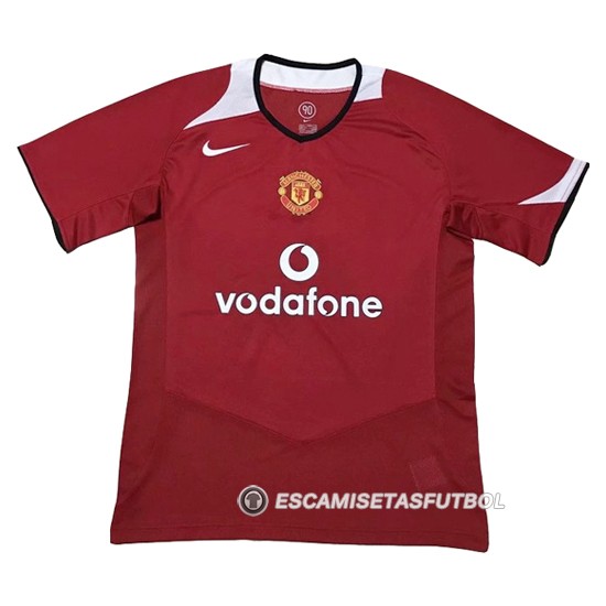 Camiseta Manchester United 1ª Retro 2005-2006 - Haga un click en la imagen para cerrar